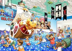 freehand (freehand)さんの新業態「ONE PIECE 宝探しランド」店内イメージイラスト作成依頼への提案