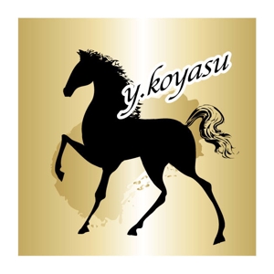 saiga 005 (saiga005)さんの「「馬」+「y.koyasu」」のロゴ作成への提案