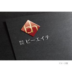 coco design (tomotin)さんの「社名　株式会社ビーエイチ　アルファベット表記は、ｂｈ　のロゴをデザイン 」のロゴ作成への提案