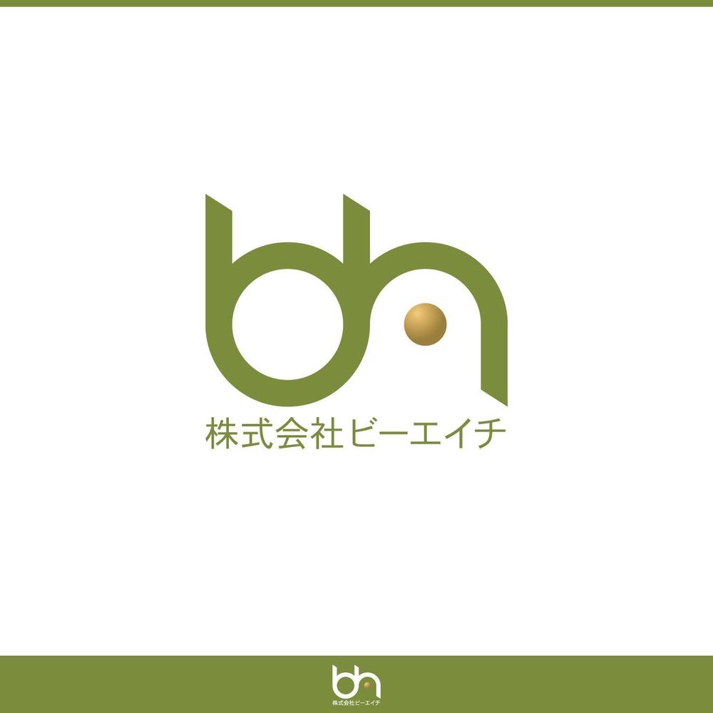 「社名　株式会社ビーエイチ　アルファベット表記は、ｂｈ　のロゴをデザイン 」のロゴ作成