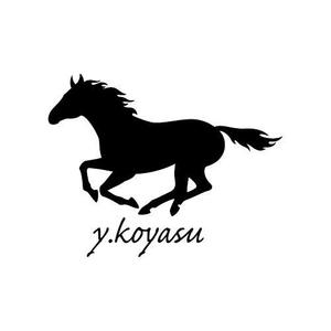 nabe (nabe)さんの「「馬」+「y.koyasu」」のロゴ作成への提案