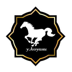 saiga 005 (saiga005)さんの「「馬」+「y.koyasu」」のロゴ作成への提案