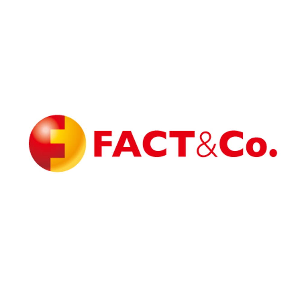 「FACT & Co.」の会社ロゴ（商標登録予定なし）