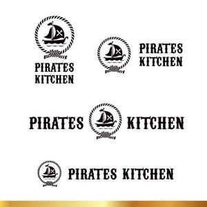 J wonder (J-wonder)さんの「Pirates Kitchen」のロゴ作成への提案