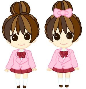 pezite (pezite)さんの女子校で愛されるキャラクターデザインを募集します！への提案