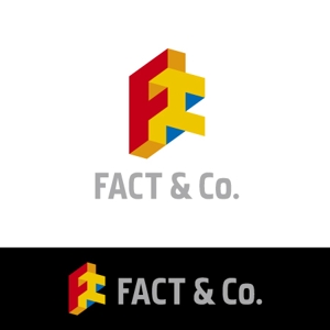 Q (qtoon)さんの「FACT & Co.」の会社ロゴ（商標登録予定なし）への提案
