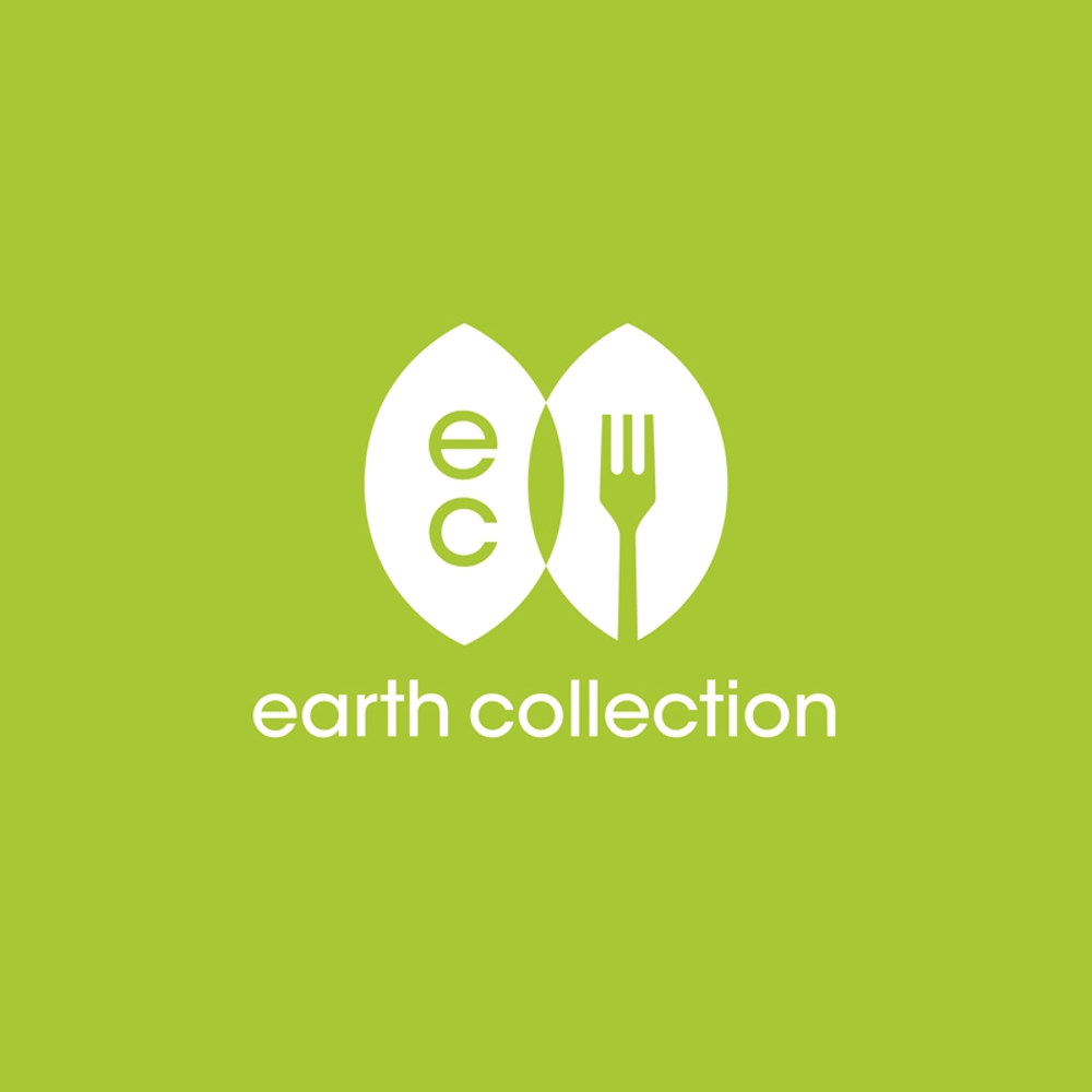 「earth collection」のロゴ作成
