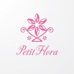 ＊ sa_akutsu ＊ (sa_akutsu)さんのブリザーブドフラワーに関するWEBサイト「Petitflora」のロゴ作成への提案