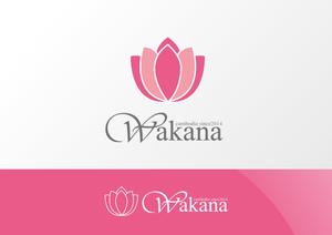 Nyankichi.com (Nyankichi_com)さんのアジアで展開する新規オープンの店「WAKANA」のロゴ作成への提案