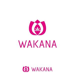 ティーケーエヌ (-TKN-)さんのアジアで展開する新規オープンの店「WAKANA」のロゴ作成への提案