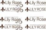 plus_link (taki_tomo)さんの女性専用プライベートサロン「Lily　Rose」のロゴ作成への提案
