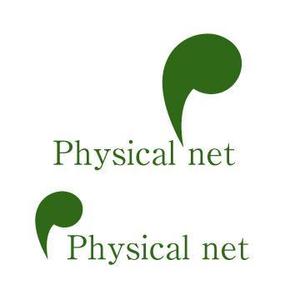 naka6 (56626)さんの自社通販サイト「Physical net」のロゴ作成への提案