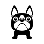 nabe (nabe)さんの犬のフレンチブルドッグのロゴマークへの提案