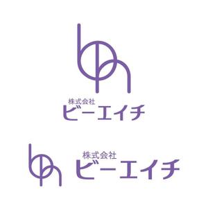 perles de verre (perles_de_verre)さんの「社名　株式会社ビーエイチ　アルファベット表記は、ｂｈ　のロゴをデザイン 」のロゴ作成への提案