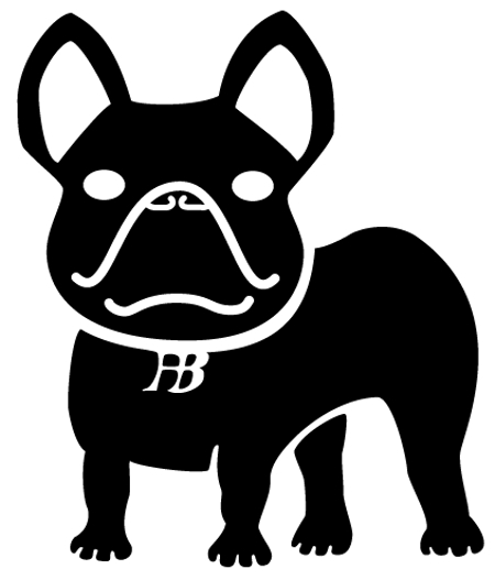 Kaz Projectさんの事例 実績 提案 犬のフレンチブルドッグのロゴマーク Kaz Projec クラウドソーシング ランサーズ