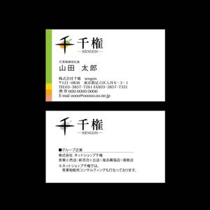 KANESHIRO (kenken2)さんの青果流通業の名刺リニューアルへの提案