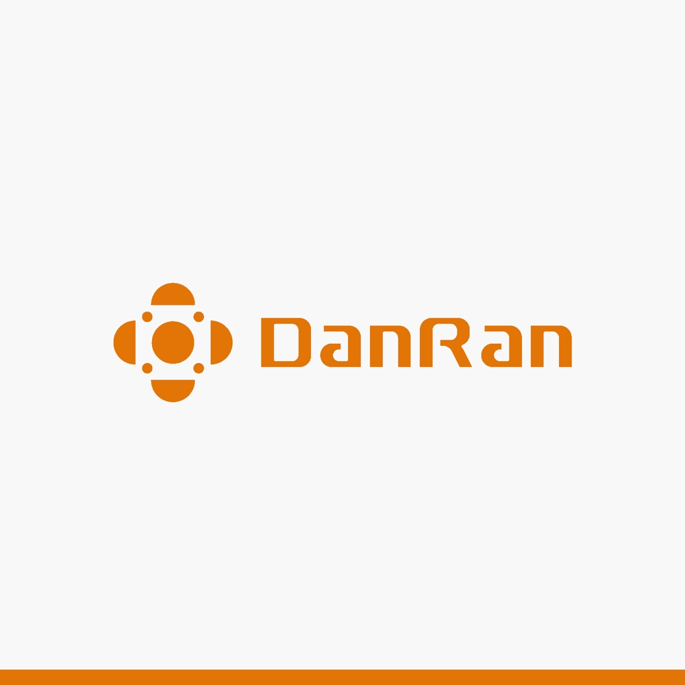 ●○新しい食事提供サービス、「DanRan」のロゴ作成。