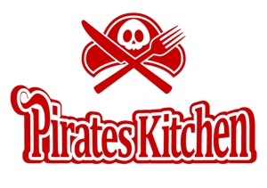 renamaruuさんの「Pirates Kitchen」のロゴ作成への提案