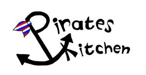 わさび (flap819)さんの「Pirates Kitchen」のロゴ作成への提案