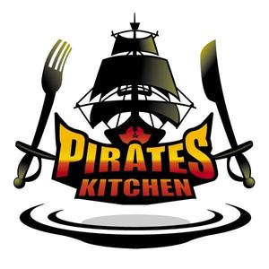 pongoloid studio (pongoloid)さんの「Pirates Kitchen」のロゴ作成への提案