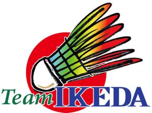 hosokura-suzukiさんの日本初のプロバドミントン選手　「Team IKEDA」のロゴ作成への提案