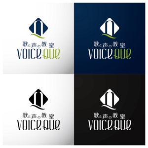 Yoshimasa Maeda ()さんの個人営業のボイストレーニング教室「歌と声の教室 Voice Que」のロゴへの提案