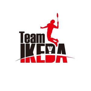 2013linkさんの日本初のプロバドミントン選手　「Team IKEDA」のロゴ作成への提案