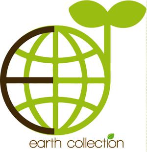 Violet0903JP (KANAHA)さんの「earth collection」のロゴ作成への提案