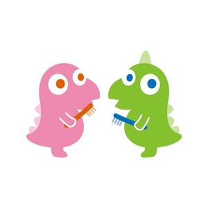 nabe (nabe)さんの歯科院恐竜キャラクターへの提案