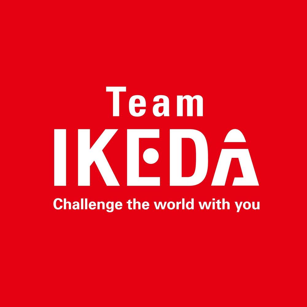 日本初のプロバドミントン選手　「Team IKEDA」のロゴ作成