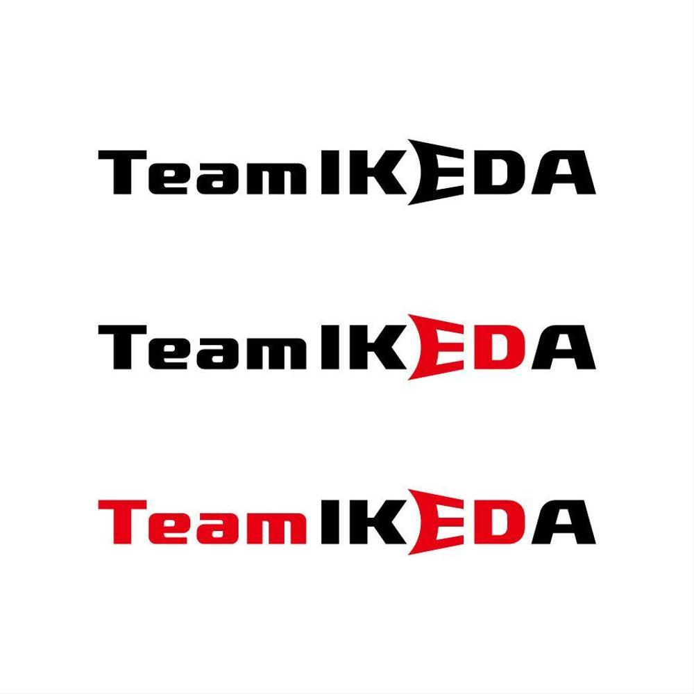 日本初のプロバドミントン選手　「Team IKEDA」のロゴ作成