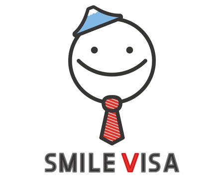kunii kazuhiro (k921)さんの「SMILE VISA」のロゴ作成への提案