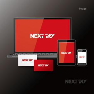naokiiecomさんの「NEXT TRY」のロゴ作成への提案