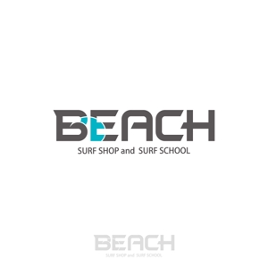 ティーケーエヌ (-TKN-)さんの「BEACH」のロゴ作成への提案