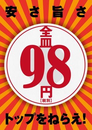 pinpondash (pinpondash)さんの廻るすし店のポスターへの提案
