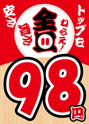 MM-7676 (MM-7676)さんの廻るすし店のポスターへの提案