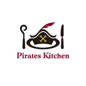 ＊ sa_akutsu ＊ (sa_akutsu)さんの「Pirates Kitchen」のロゴ作成への提案