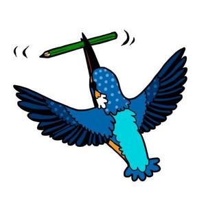 MariMariさんの学習塾で使用するカワセミ（鳥）のイラストへの提案