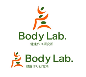 naka6 (56626)さんの「Body　Lab.　健康作り研究所」のロゴ作成への提案