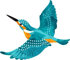 subaru_123さんの学習塾で使用するカワセミ（鳥）のイラストへの提案