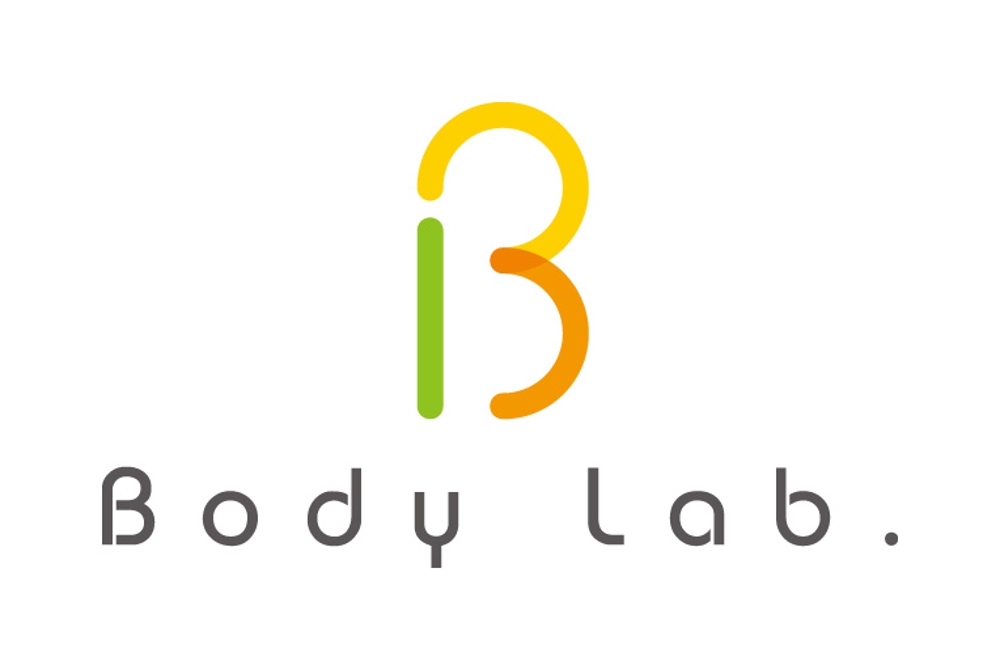 「Body　Lab.　健康作り研究所」のロゴ作成