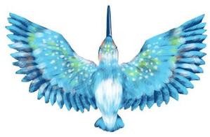 高田利成 ()さんの学習塾で使用するカワセミ（鳥）のイラストへの提案