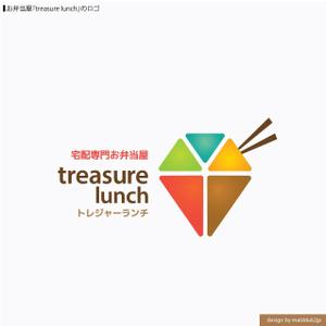 さんの「お弁当屋『treasure lunch』｣のロゴ作成への提案