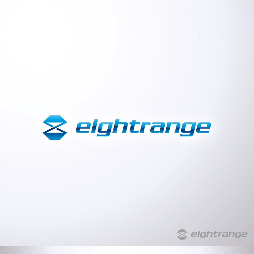 WEBシステム開発会社「eightrange（エイトレンジ）」のロゴ作成