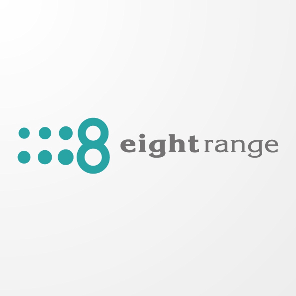 WEBシステム開発会社「eightrange（エイトレンジ）」のロゴ作成
