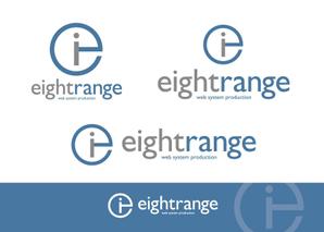 77design (roots_nakajima)さんのWEBシステム開発会社「eightrange（エイトレンジ）」のロゴ作成への提案