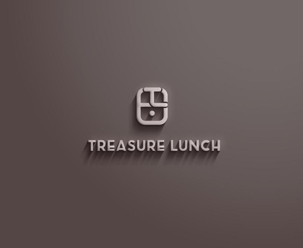 「お弁当屋『treasure lunch』｣のロゴ作成