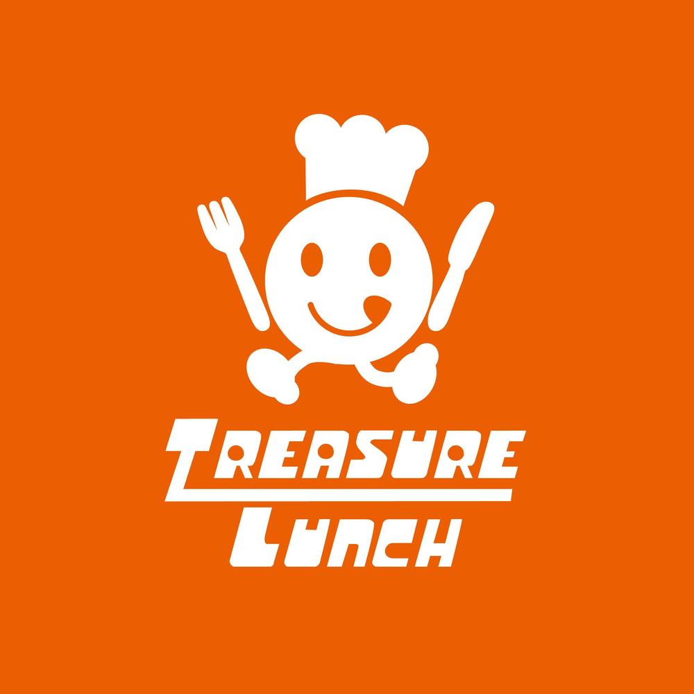 「お弁当屋『treasure lunch』｣のロゴ作成