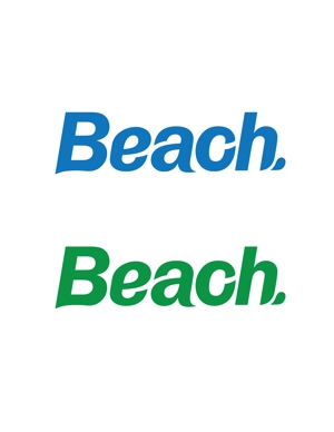 長香 (choukou)さんの「BEACH」のロゴ作成への提案