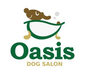 tsujimo (tsujimo)さんの「DOG SALON　Oasis　　（ドッグサロン　オアシス　　　　どっぐさろん　おあしす）」のロゴ作成への提案